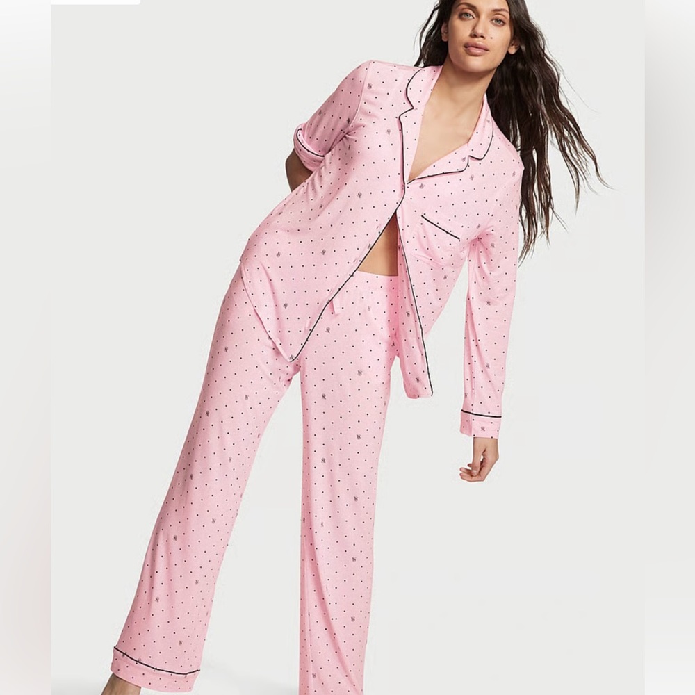 Victoria’s Secret polka dot logo modal pajama